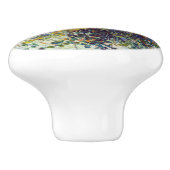 Vincent van Gogh - Grüner Weinberg Keramikknauf (Seitenansicht)