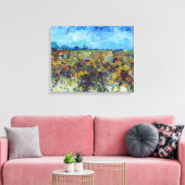 Vincent van Gogh - Grüner Weinberg Leinwanddruck (Insitu (Wohnzimmer))