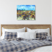 Vincent van Gogh - Grüner Weinberg Leinwanddruck (Insitu (Schlafzimmer))