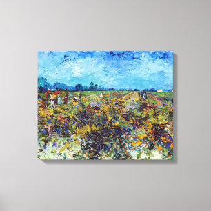 Vincent van Gogh - Grüner Weinberg Leinwanddruck