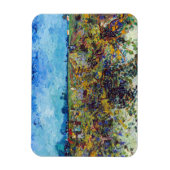 Vincent van Gogh - Grüner Weinberg Magnet (Vertikal)