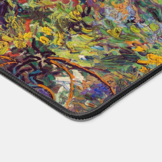 Vincent van Gogh - Grüner Weinberg Schreibtischunterlage (Ecke)