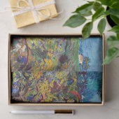 Vincent van Gogh - Grüner Weinberg Seidenpapier (Geschenk)