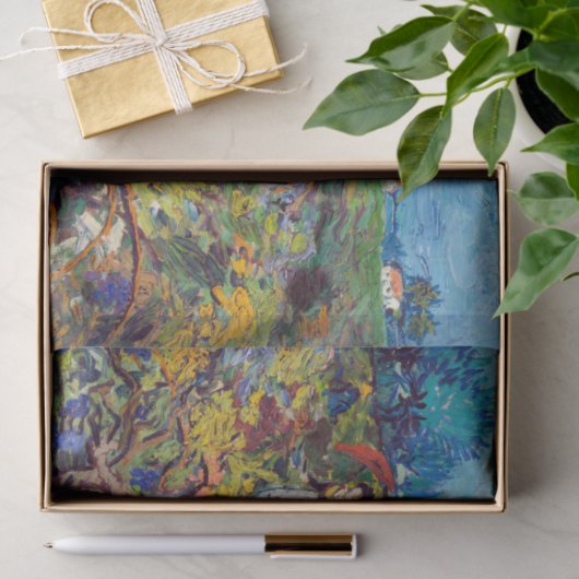 Vincent van Gogh - Grüner Weinberg Seidenpapier (Geschenk)