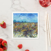 Vincent van Gogh - Grüner Weinberg Serviette (Beispiel)