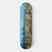 Vincent van Gogh - Grüner Weinberg Skateboard (Vorderseite)