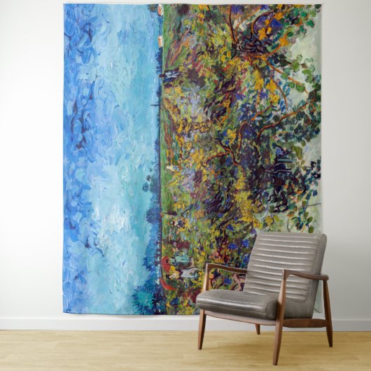 Vincent van Gogh - Grüner Weinberg Wandteppich (Beispiel)