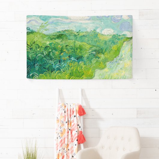 Vincent van Gogh - Grünes Weizenfeld, Auvers Banner (Insitu)