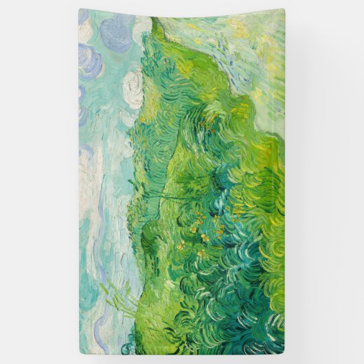 Vincent van Gogh - Grünes Weizenfeld, Auvers Banner (Vertikal)