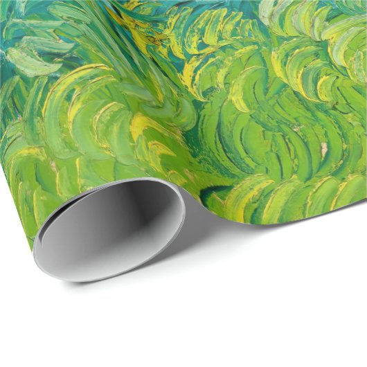 Vincent van Gogh - Grünes Weizenfeld, Auvers Geschenkpapier (Rolleneckpunkt)