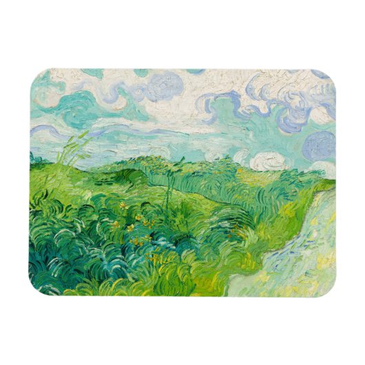Vincent van Gogh - Grünes Weizenfeld, Auvers Magnet (Horizontal)
