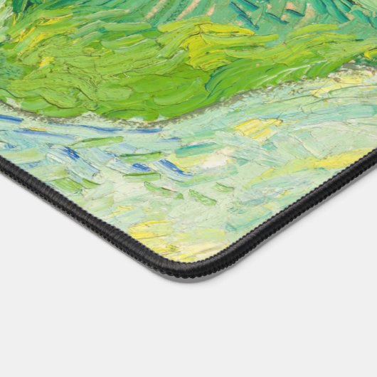Vincent van Gogh - Grünes Weizenfeld, Auvers Schreibtischunterlage (Ecke)