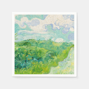 Vincent van Gogh - Grünes Weizenfeld, Auvers Serviette