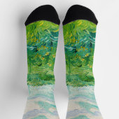 Vincent van Gogh - Grünes Weizenfeld, Auvers Socken (Oben)