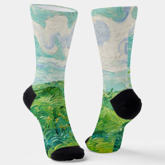 Vincent van Gogh - Grünes Weizenfeld, Auvers Socken (Gewinkelt)