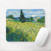 Vincent van Gogh - Grünes Weizenfeld mit Cypress Mousepad (Mit Mouse)