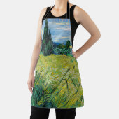 Vincent van Gogh - Grünes Weizenfeld mit Cypress Schürze (InSitu)
