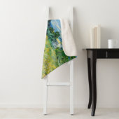 Vincent van Gogh - Grünes Weizenfeld mit Cypress Sherpadecke (Beispiel)