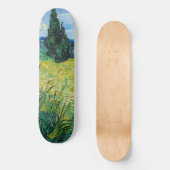 Vincent van Gogh - Grünes Weizenfeld mit Cypress Skateboard (Vorderseite)