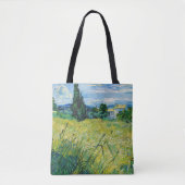 Vincent van Gogh - Grünes Weizenfeld mit Cypress Tasche (Vorderseite)