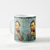 Vincent Van Gogh Handy Selfie Selbstportrait Kaffeetasse (Vorderseite Links)