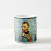 Vincent Van Gogh Handy Selfie Selbstportrait Kaffeetasse (Mittel)