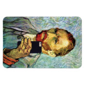 Vincent Van Gogh Handy Selfie Selbstportrait Magnet (Horizontal)