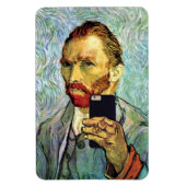 Vincent Van Gogh Handy Selfie Selbstportrait Magnet (Vertikal)