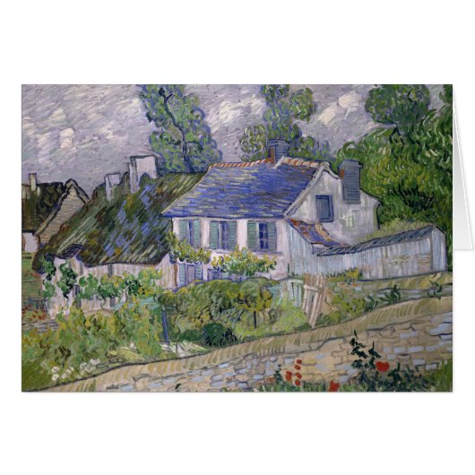 Vincent van Gogh - Häuser in Auvers (Vorderseite (Horizontal))