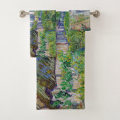 Vincent van Gogh - Häuser in Auvers Badhandtuch Set (Insitu)
