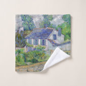 Vincent van Gogh - Häuser in Auvers Badhandtuch Set (Waschlappen)