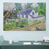 Vincent van Gogh - Häuser in Auvers Banner (Messe)