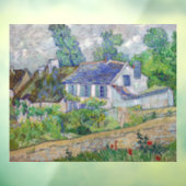 Vincent van Gogh - Häuser in Auvers Fensteraufkleber (Blatt 3)