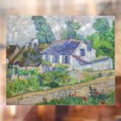 Vincent van Gogh - Häuser in Auvers Fensteraufkleber (Blatt 2)