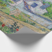Vincent van Gogh - Häuser in Auvers Geschenkpapier (Ecke)