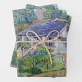 Vincent van Gogh - Häuser in Auvers Geschenkpapier Set (Beispiel)