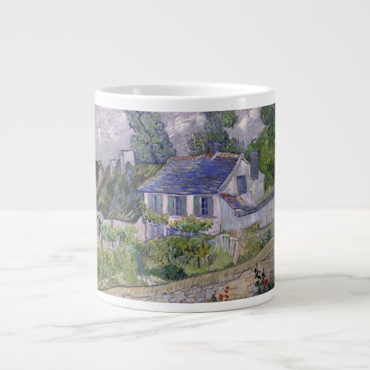 Vincent van Gogh - Häuser in Auvers Jumbo-Tasse (Vorderseite)