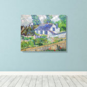 Vincent van Gogh - Häuser in Auvers Leinwanddruck (Insitu (Holzboden))