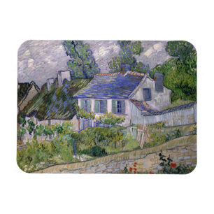 Vincent van Gogh - Häuser in Auvers Magnet