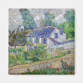 Vincent van Gogh - Häuser in Auvers Magnet (Vorne)
