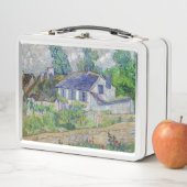 Vincent van Gogh - Häuser in Auvers Metall Brotdose (Beispiel)