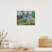 Vincent van Gogh - Häuser in Auvers Poster (Küche)