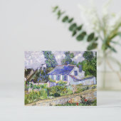 Vincent van Gogh, Häuser in Auvers, Postkarte (Stehend Vorderseite)