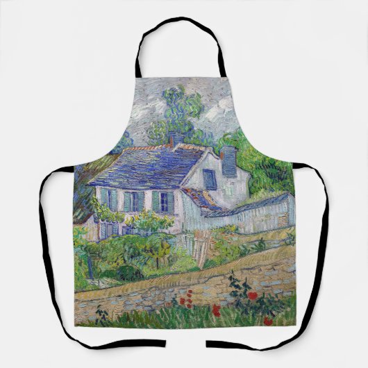 Vincent van Gogh - Häuser in Auvers Schürze (Vorderseite)