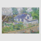 Vincent van Gogh - Häuser in Auvers Seidenpapier (Vorderseite)