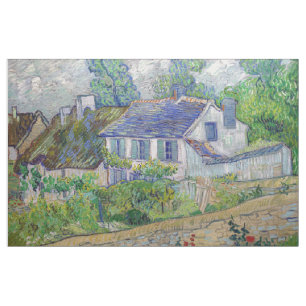Vincent van Gogh - Häuser in Auvers Stoff