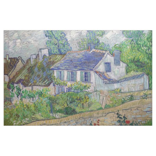 Vincent van Gogh - Häuser in Auvers Stoff (Yard (91,4 cm))