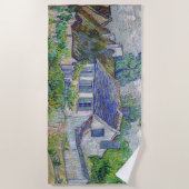 Vincent van Gogh - Häuser in Auvers Strandtuch (Vorderseite)