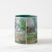 Vincent van Gogh - Häuser in Auvers Tasse (Zentrum)