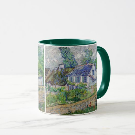 Vincent van Gogh - Häuser in Auvers Tasse (VorderseiteRechts)